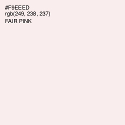 #F9EEED - Fair Pink Color Image